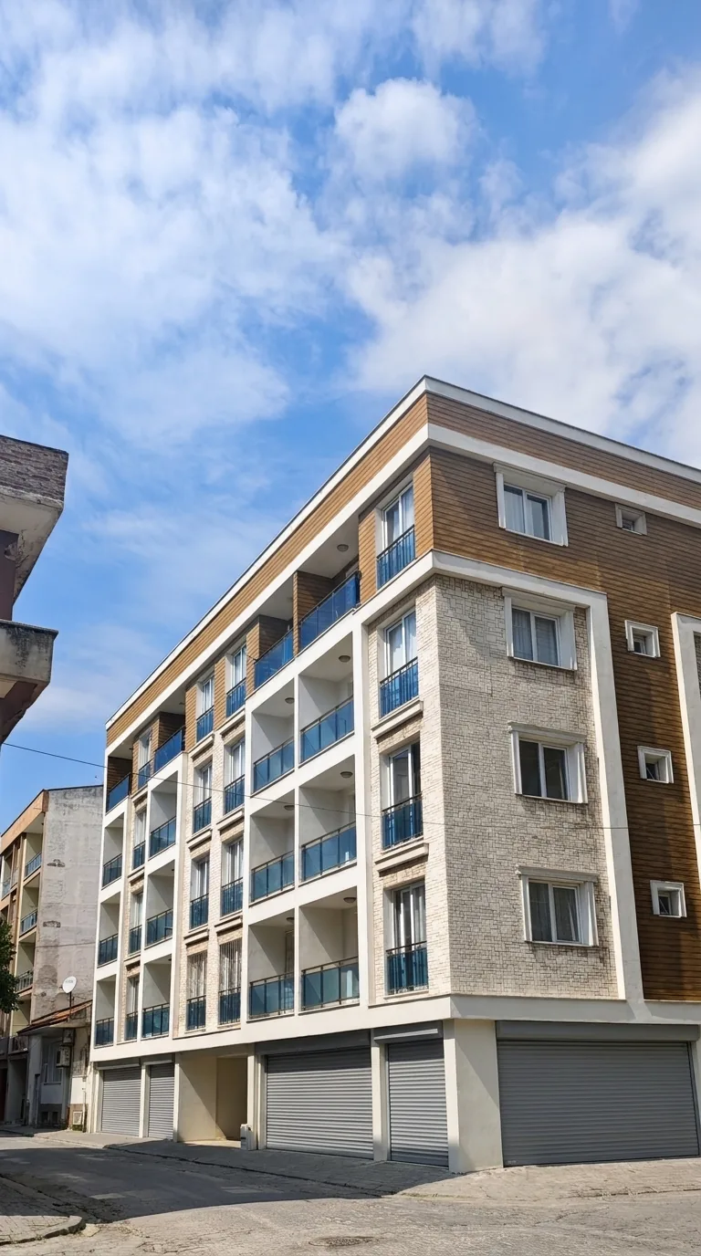 Orta Mahallesi konut projesi, sahadan bir kare